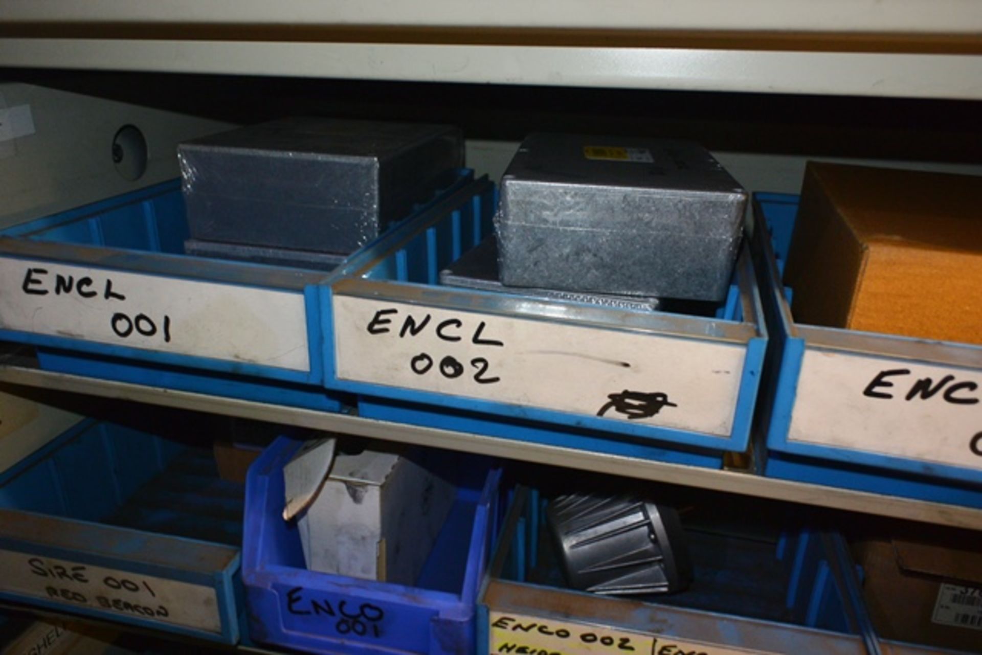 Contents of shelf no. 12 to include various electrical components/ contractors/connectors, encoders, - Image 5 of 5