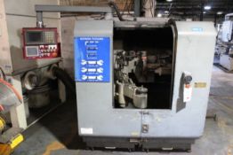 Koyama NACR Mini 400 twin head automatic grinding machine, with rotary arm, model AGN5-FD7R-4.