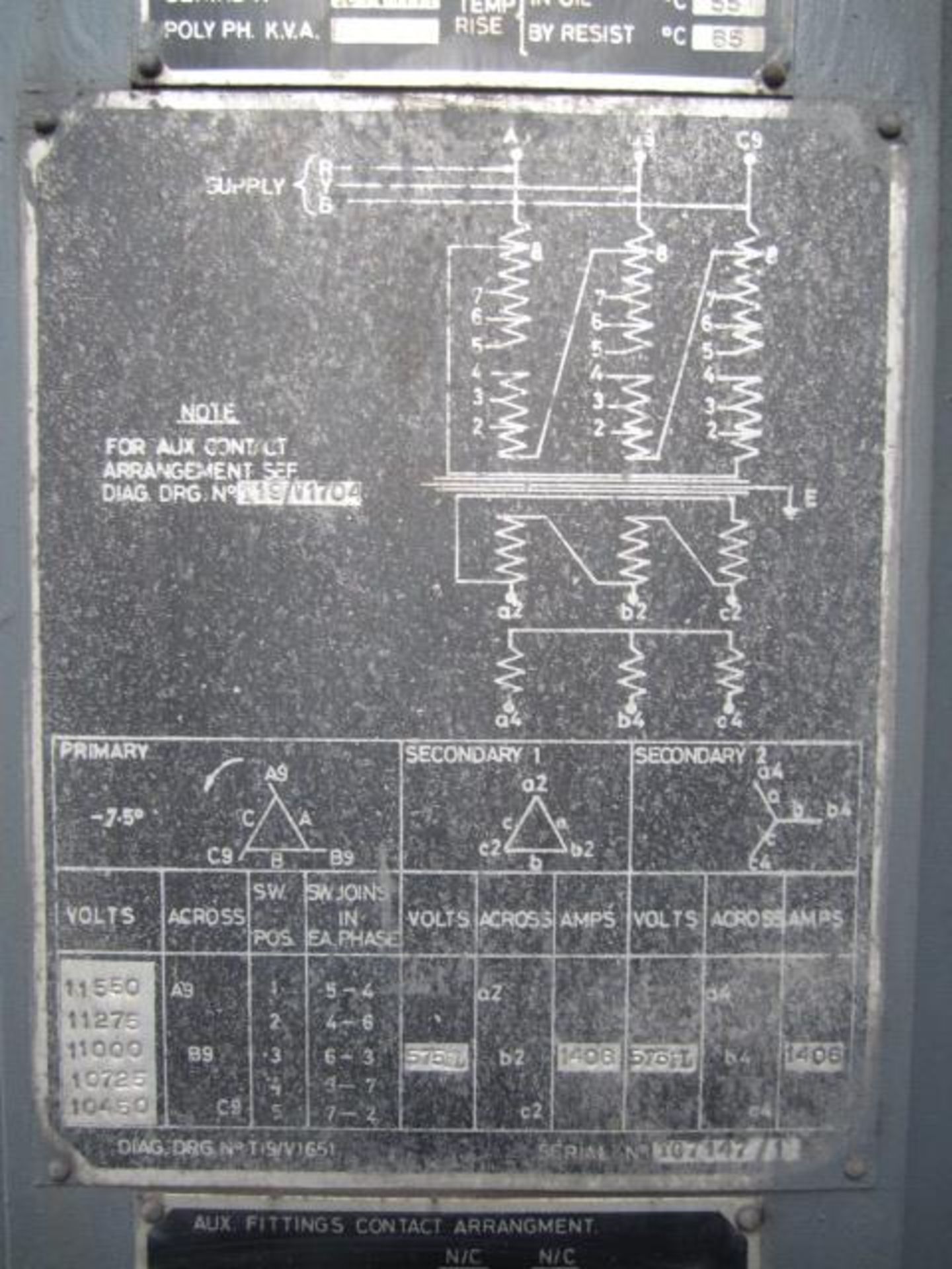 Inductotherm model 2500 Powertrack, serial no: N/A (1991) [VIP 2] 4T capacity, 2500kw induction - Image 18 of 23