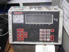 Avery Berkel L115 digital platform scales, max 4000kg, min 20kg, platform size 1.5 x 1.25m