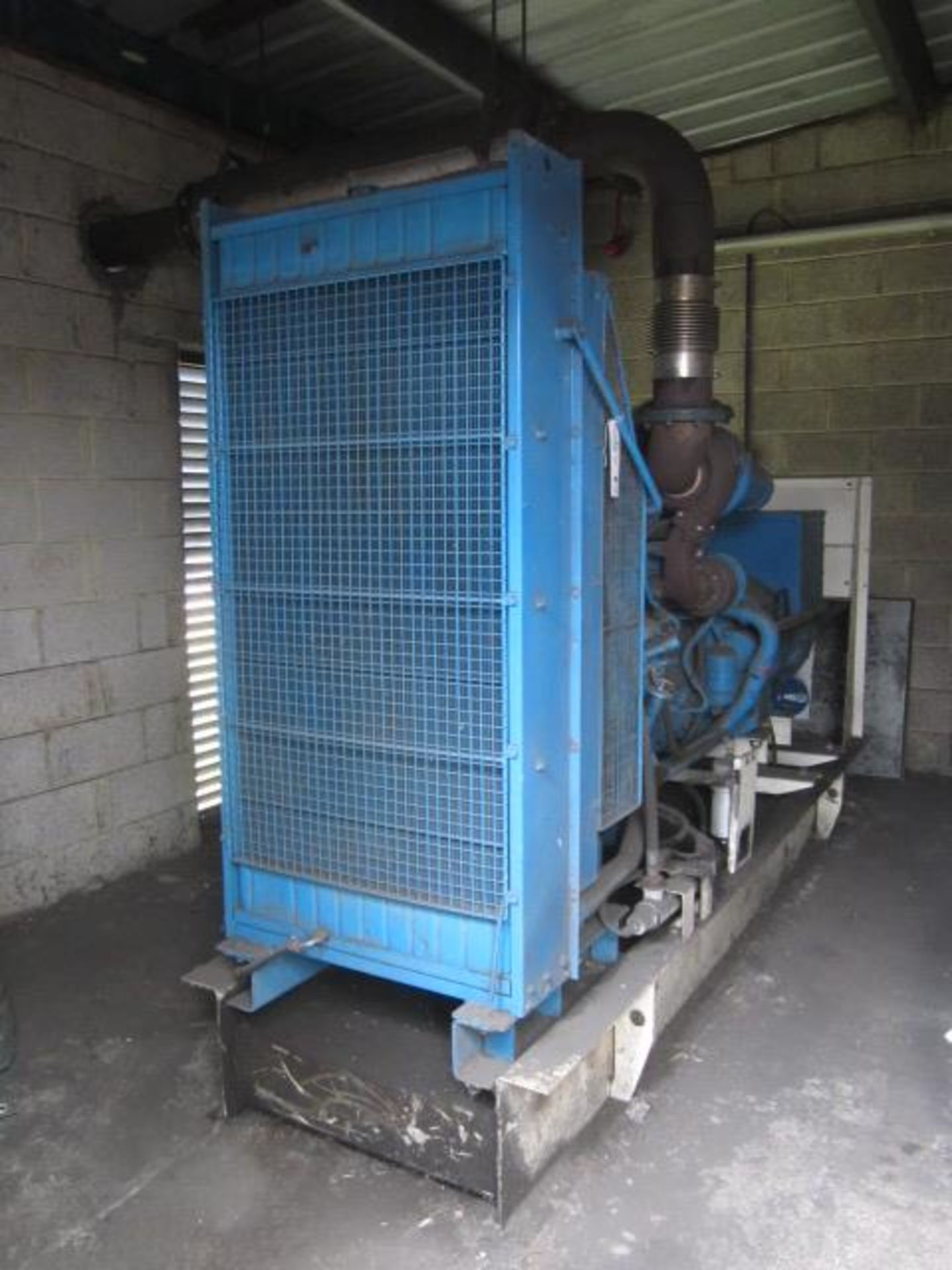 Perkins 2000 series diesel stand by generator, engine no. 8086984U84944U, serial no. 209,