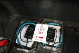 Two LEM-Flex RR 3020 AC current probes