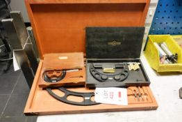 Three various boxed micrometers, incl. 12 - 16", 6 - 7" and 2 - 3"