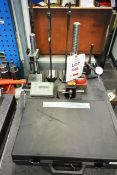 Various magnetic stands, Taylor Hobson Surtronic 3+ probe, magnetic holders, etc (as lotted)