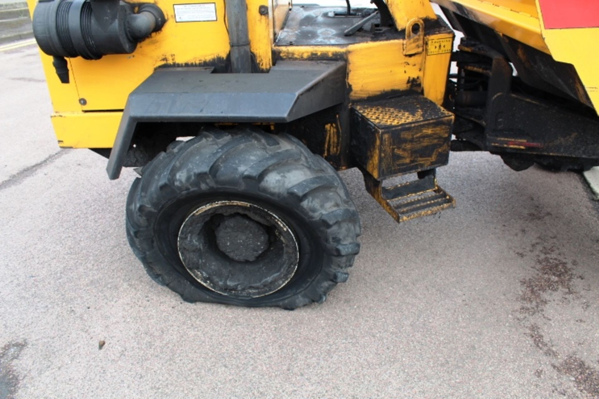 Barford SX6000 articulated diesel dump truck, serial no. SX61 354/SESK0879 (2005), rated capacity - Image 8 of 11