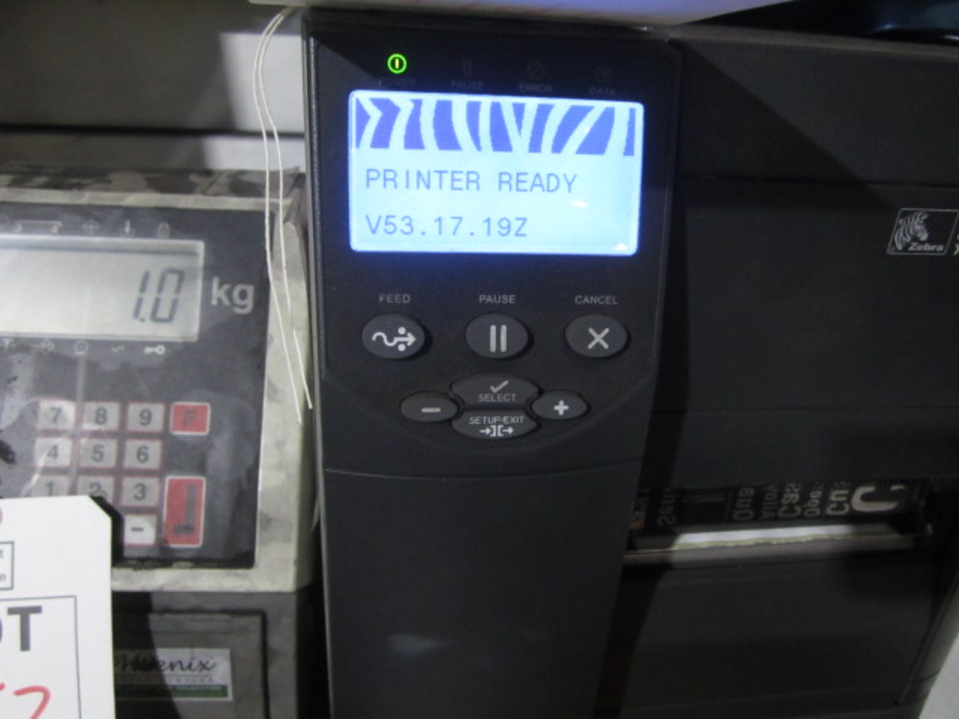 Zebra ZM400 label printer - Image 2 of 2