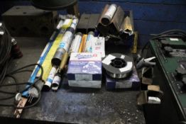 Quantity of assorted welding rods