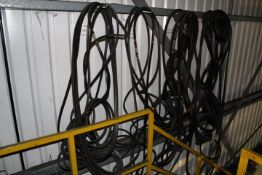 Quantity of assorted belts for sandplant extraction