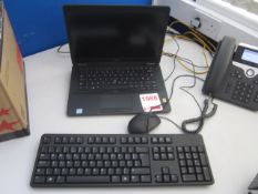 Dell Latitude E7470 Core i5 laptop, keyboard, mouse, HP Deskjet 3000 wireless printer