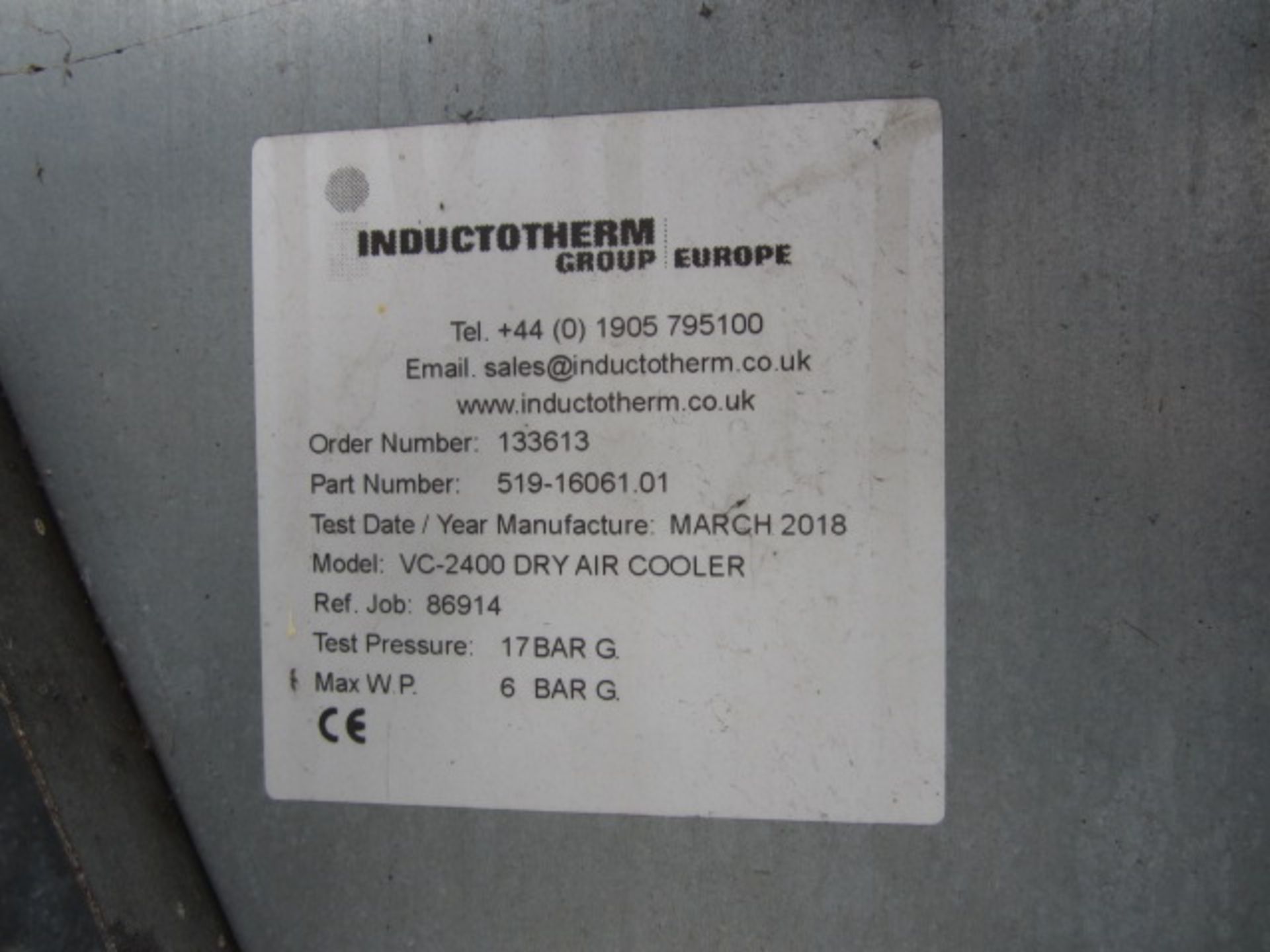 Inductotherm model 3000 PT, serial no: 16061 (2018) [VIP 3] 4T capacity, 3000kw induction furnace, - Image 20 of 21