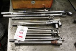 Quantity of assorted torque wrenches
