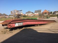 Thorworld loading ramp, model SMY339040FW, type 6, s/n: T28911YR, capacity 15,000kg (2000). Please