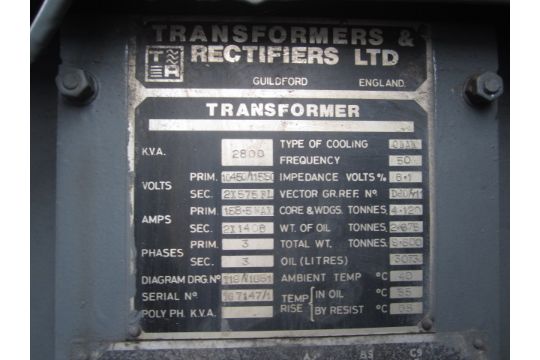 Inductotherm model 2500 Powertrack, serial no: N/A (1991) [VIP 2] 4T capacity, 2500kw induction - Image 19 of 23