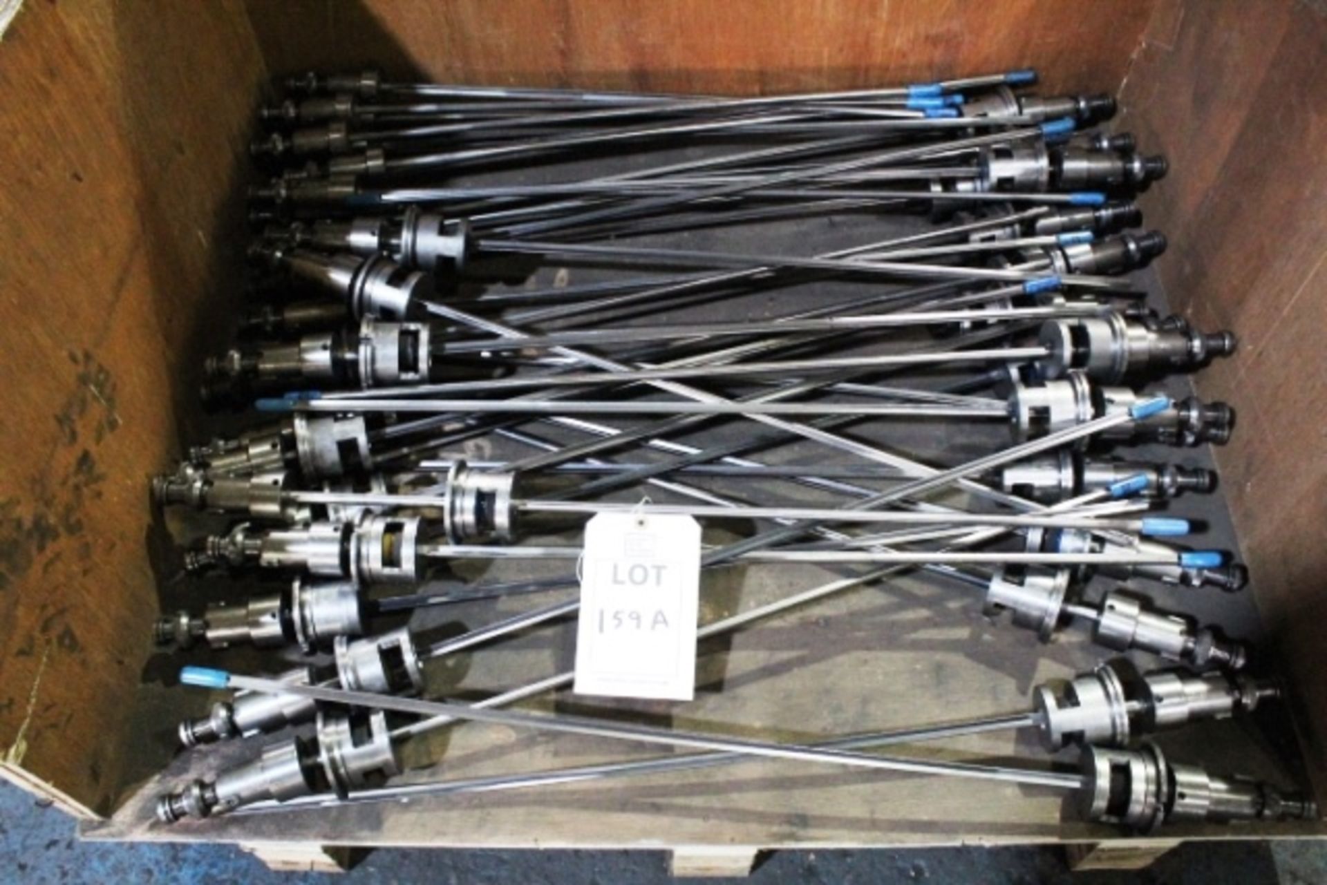 Pallet of assorted gun drills and drill tool holders