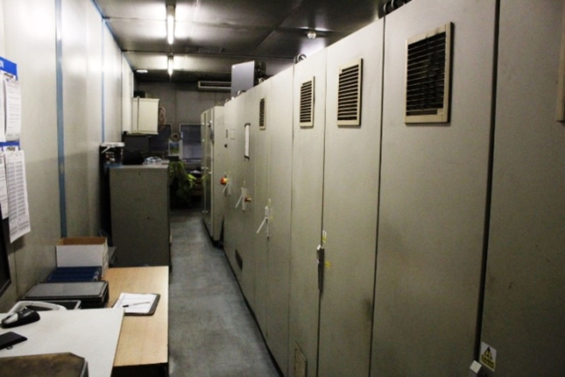 Main extensive control panels and associated equipment located within the control room, control room - Image 9 of 10