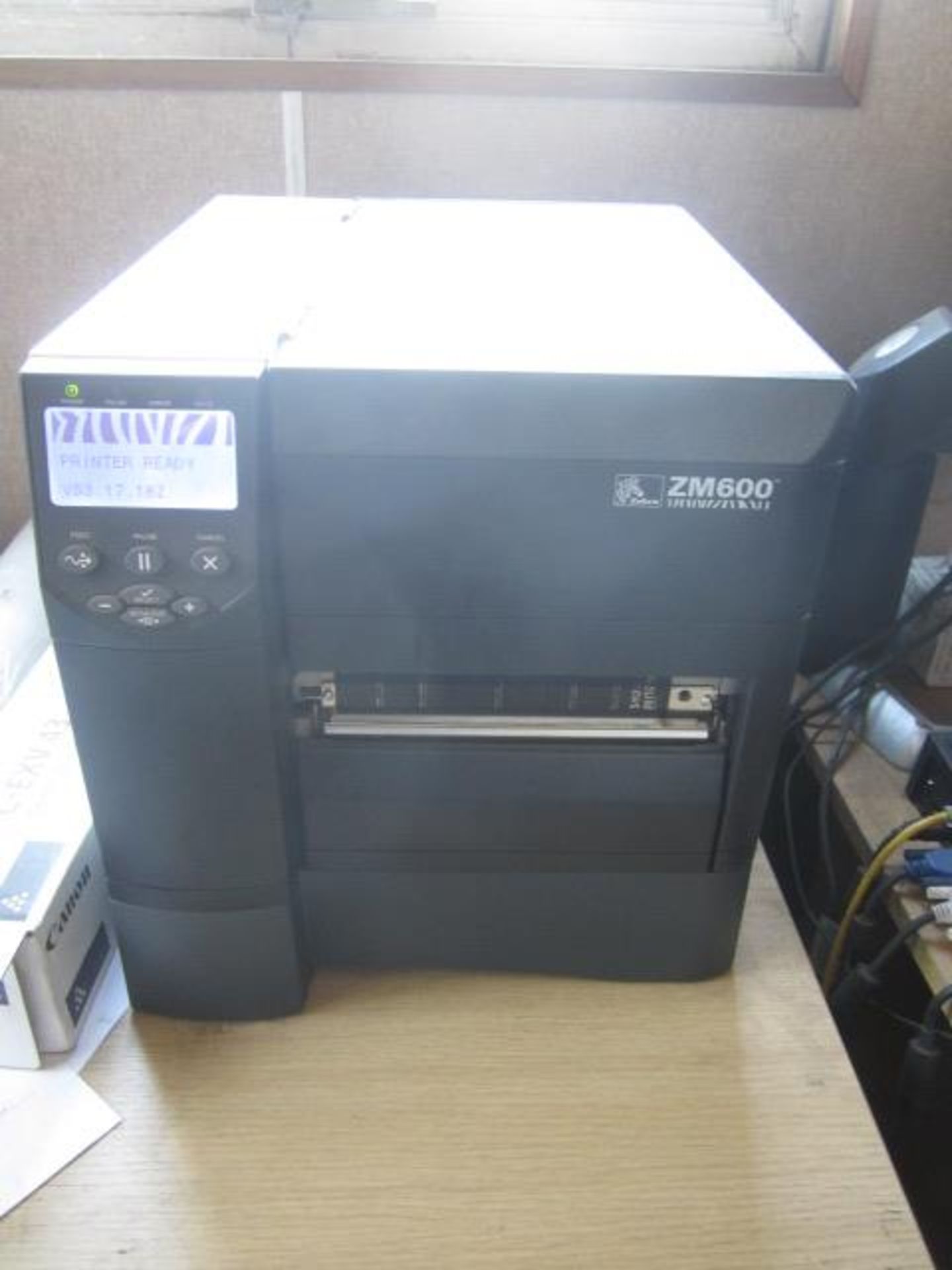 Zebra ZM600 label printer