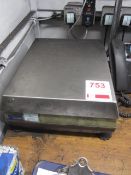 Salter AND digital bench top scale, max 20kg