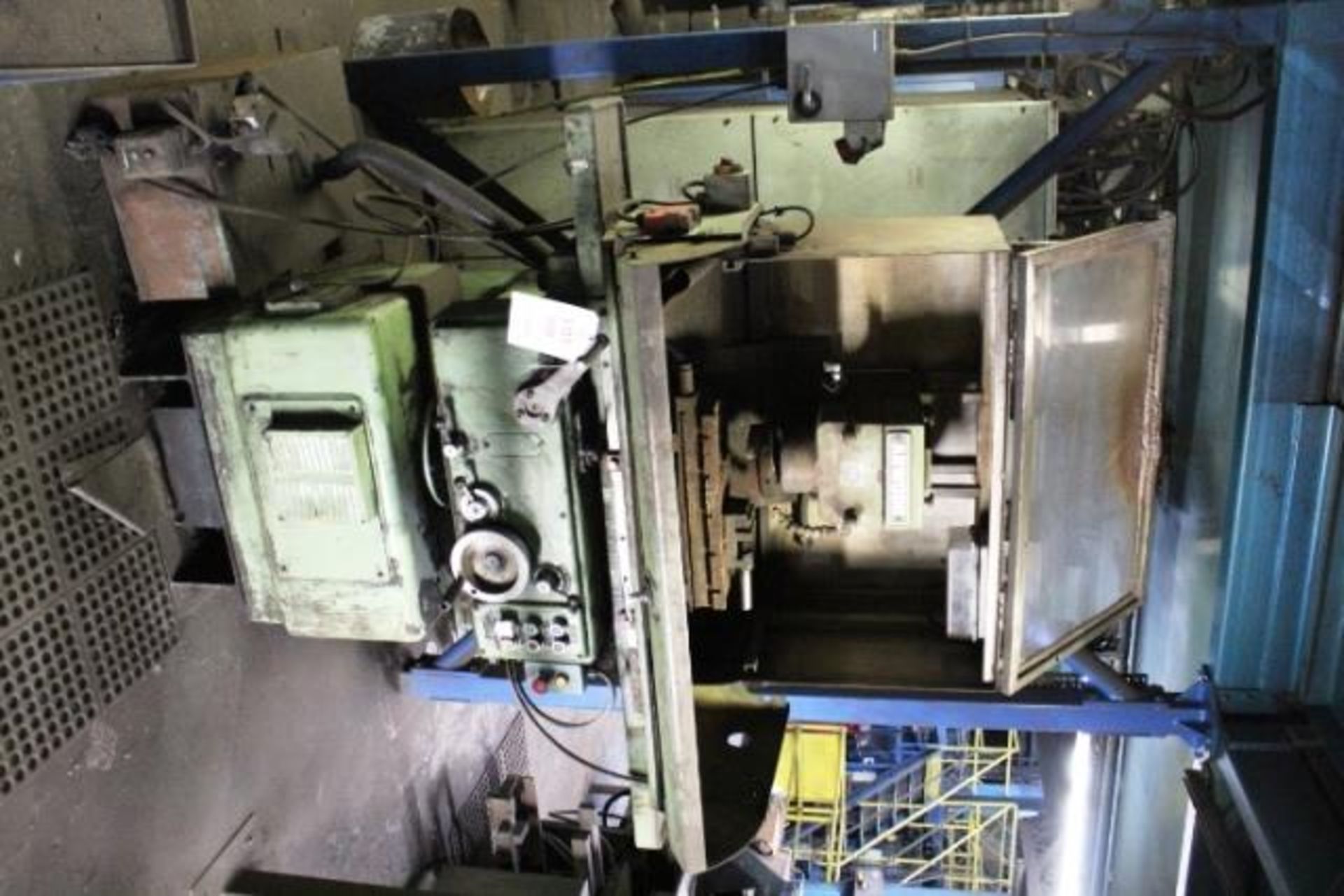 Abwood SG4H vertical spindle surface grinder, serial no. 508AH, 18" table & 3" machine vice (