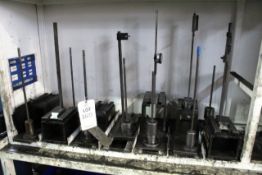 Seven assorted height test gauges