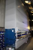 Megamat 205X/305/36, 36 shelf storage carousel, serial no. 21745 (2002), max load per shelf 635kg,