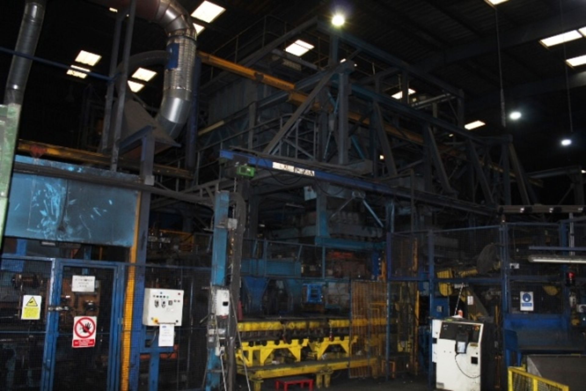 BMD Dynapulse automated conveyor type moulding plant, approx date circa 1990, appox. capacities - Image 10 of 19