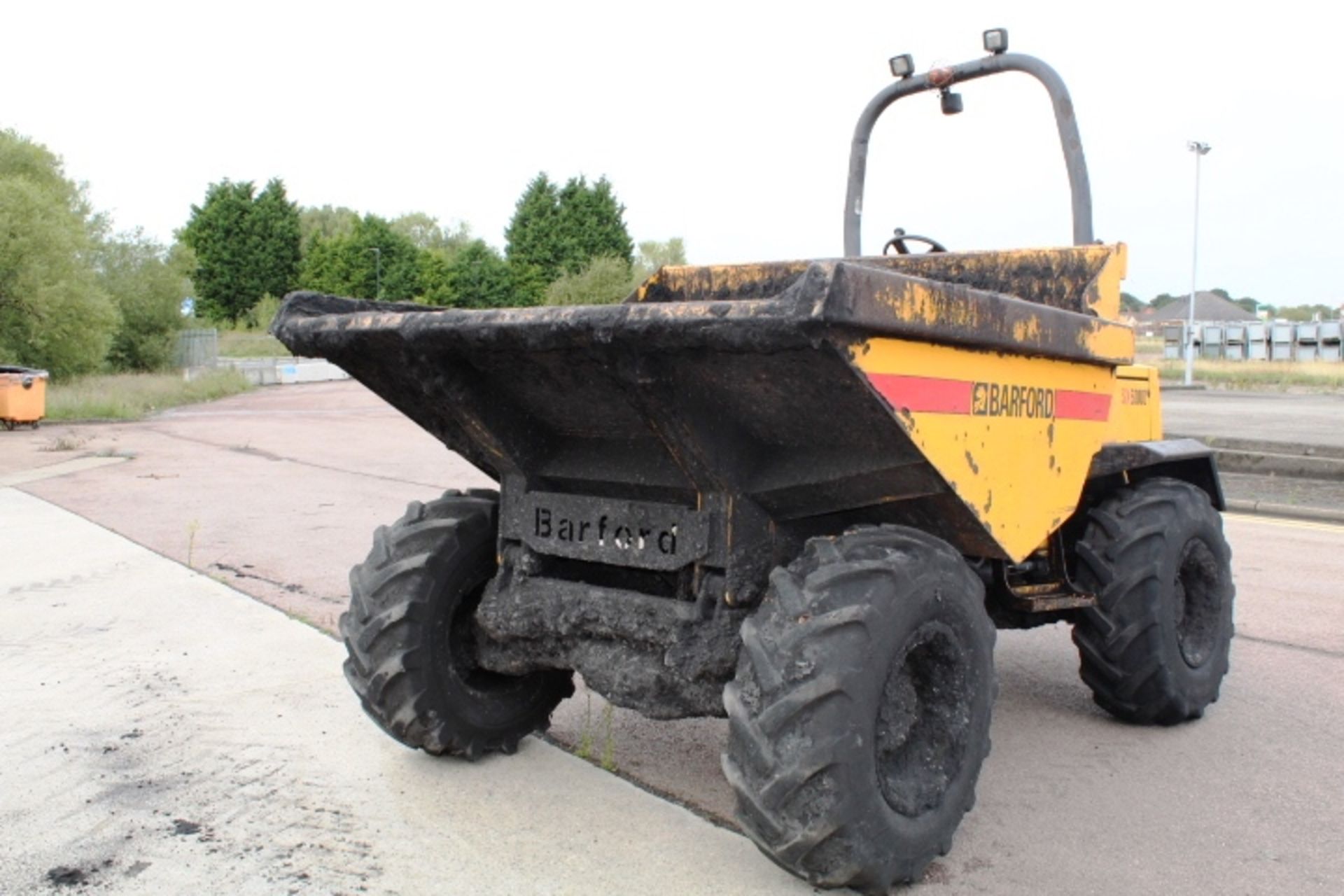 Barford SX6000 articulated diesel dump truck, serial no. SX61 354/SESK0879 (2005), rated capacity - Image 4 of 11