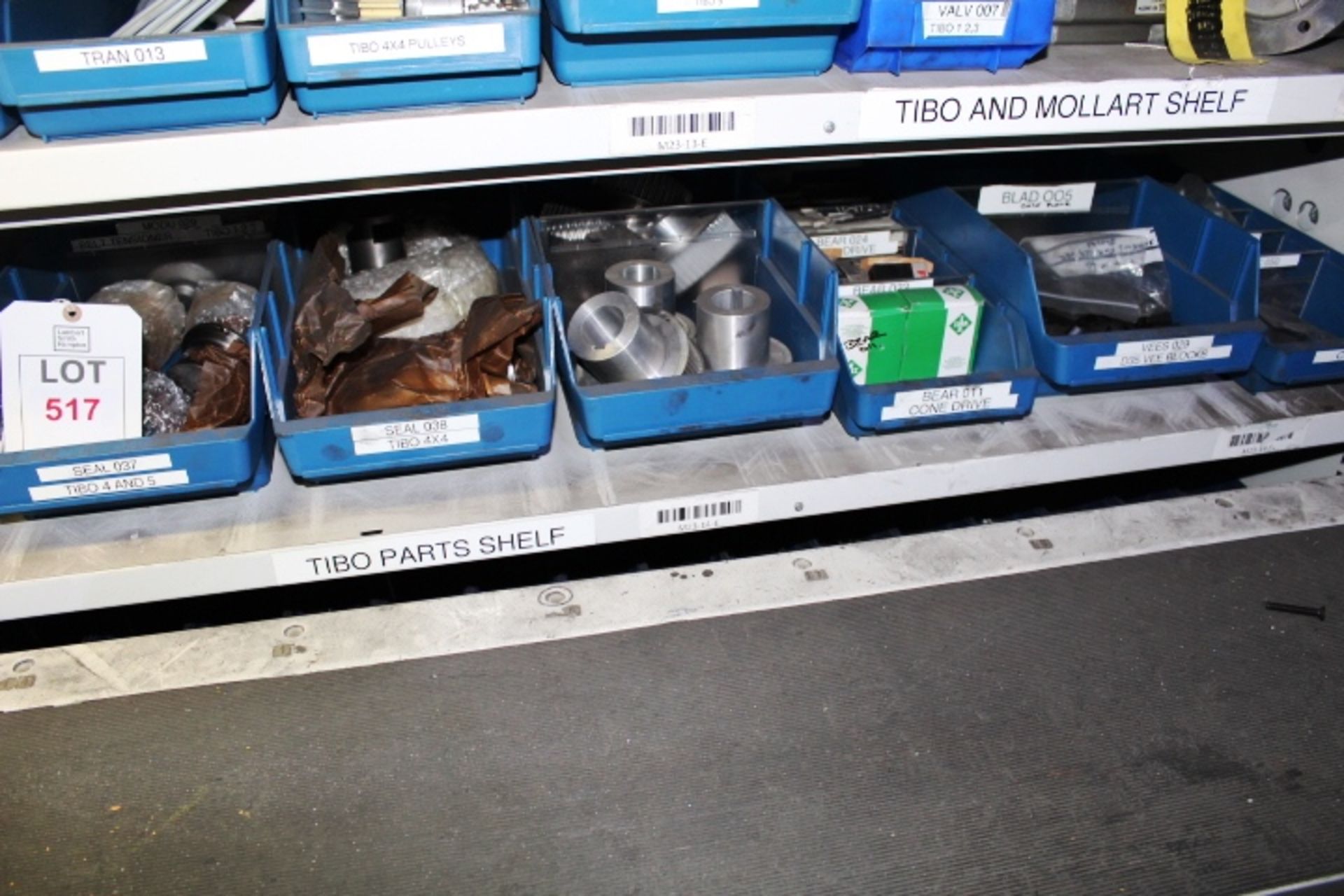 Shelf of assorted stock contents to include Tibo springs, Mollart bushes, Tibo bushes, Tibo canes, - Image 4 of 4