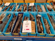 6 trays of Miscellaneous Drills - tray no.1761-2345