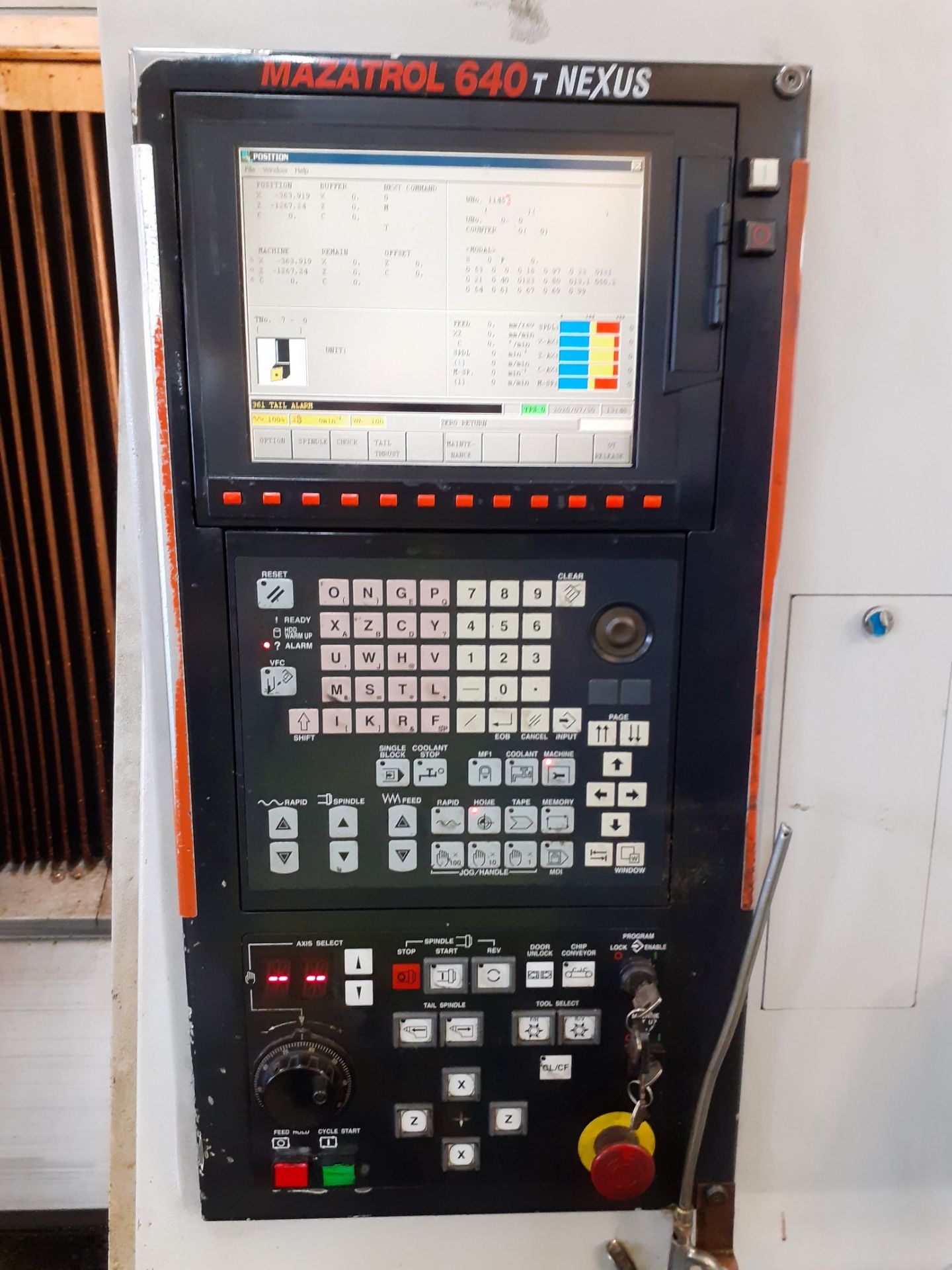 2005 Mazak Nexus Quick Turn QTN-350M CNC Lathe - Image 2 of 19