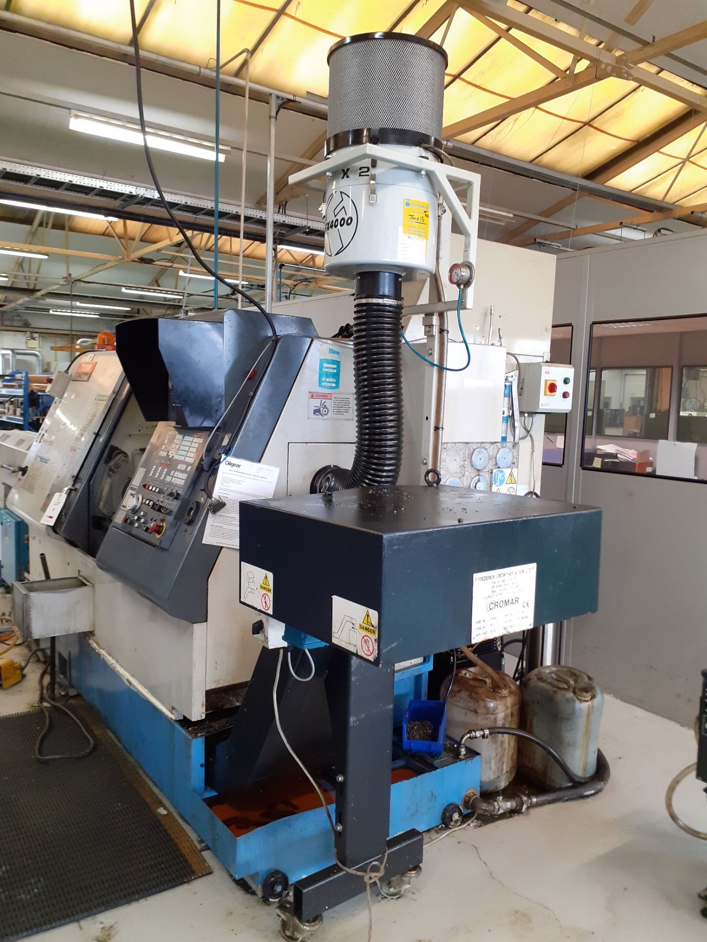 1998 Mazak Super Quick Turn 250M CNC lathe - Image 4 of 24