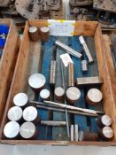 Surplus metal billet and bar stock - contents of pallet.