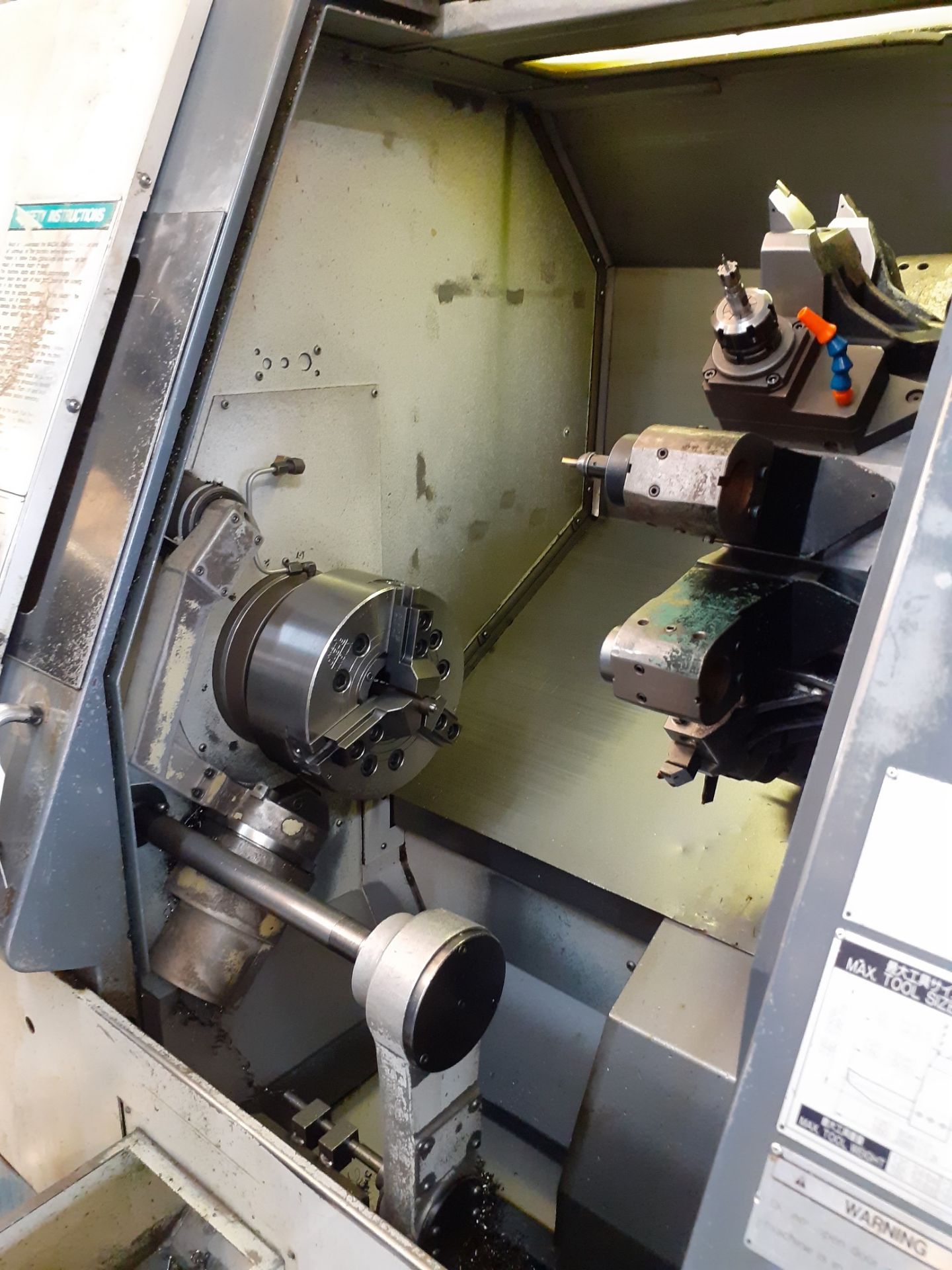 1998 Mazak Super Quick Turn 250M CNC lathe - Image 6 of 24