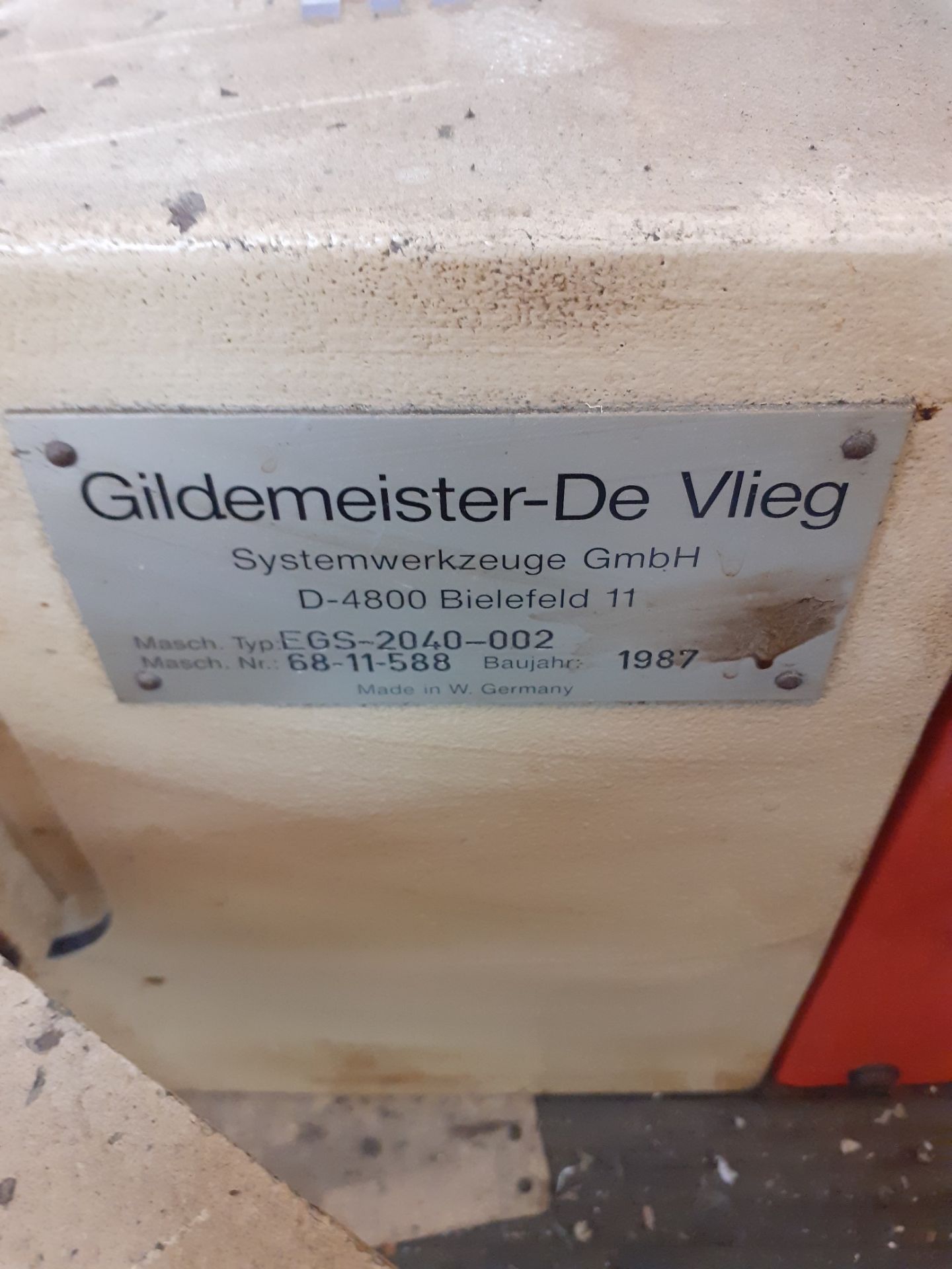 Gildermeister-DeVlieg Type EGS-2040-002 tool presetter, serial no: 68-11-588 (1987) with - Image 4 of 4