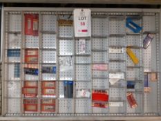 Contents of Drawer N - Carbide Tips (Acceptance of the final highest bid on this lot is subject to