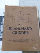 1952 Blanchard No.11 16 inch dia Rotary Table Surface Grinder
