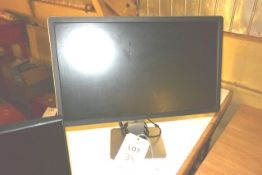 Dell wide screen LCD flat screen monitor