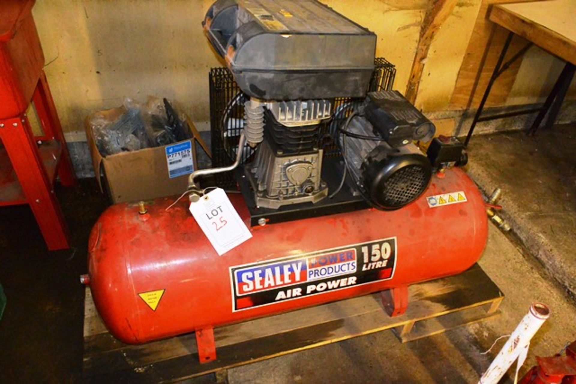 Sealey Power Products 150 litre receiver mounted air compressor (2014)