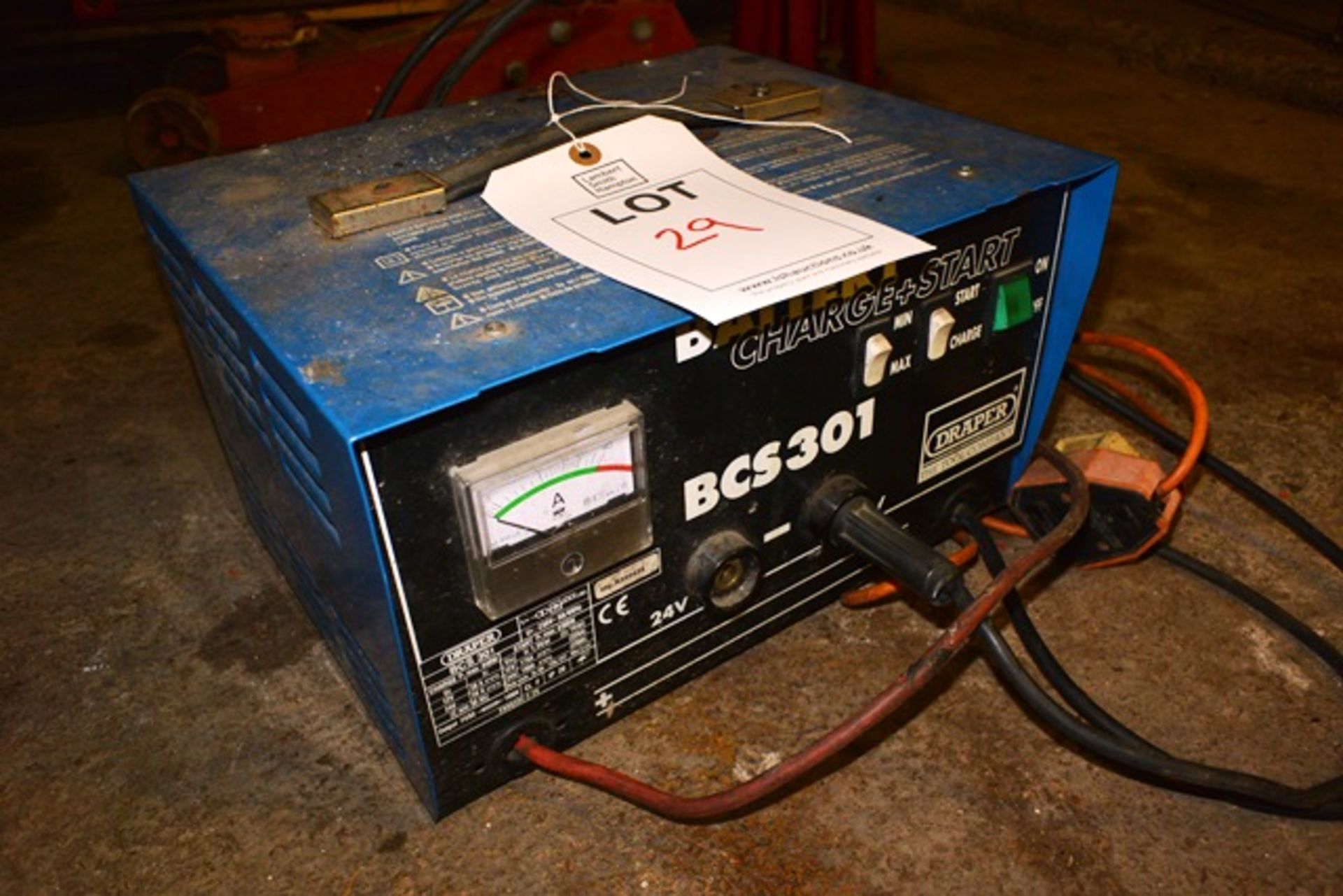 Draper BCS 301 battery jump start unit