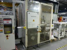 Hekuma Automation CNC Traversing 2 x 2 Case DVD Tray Robot, plant No 10397, 2 x 2 Head Case Deposits