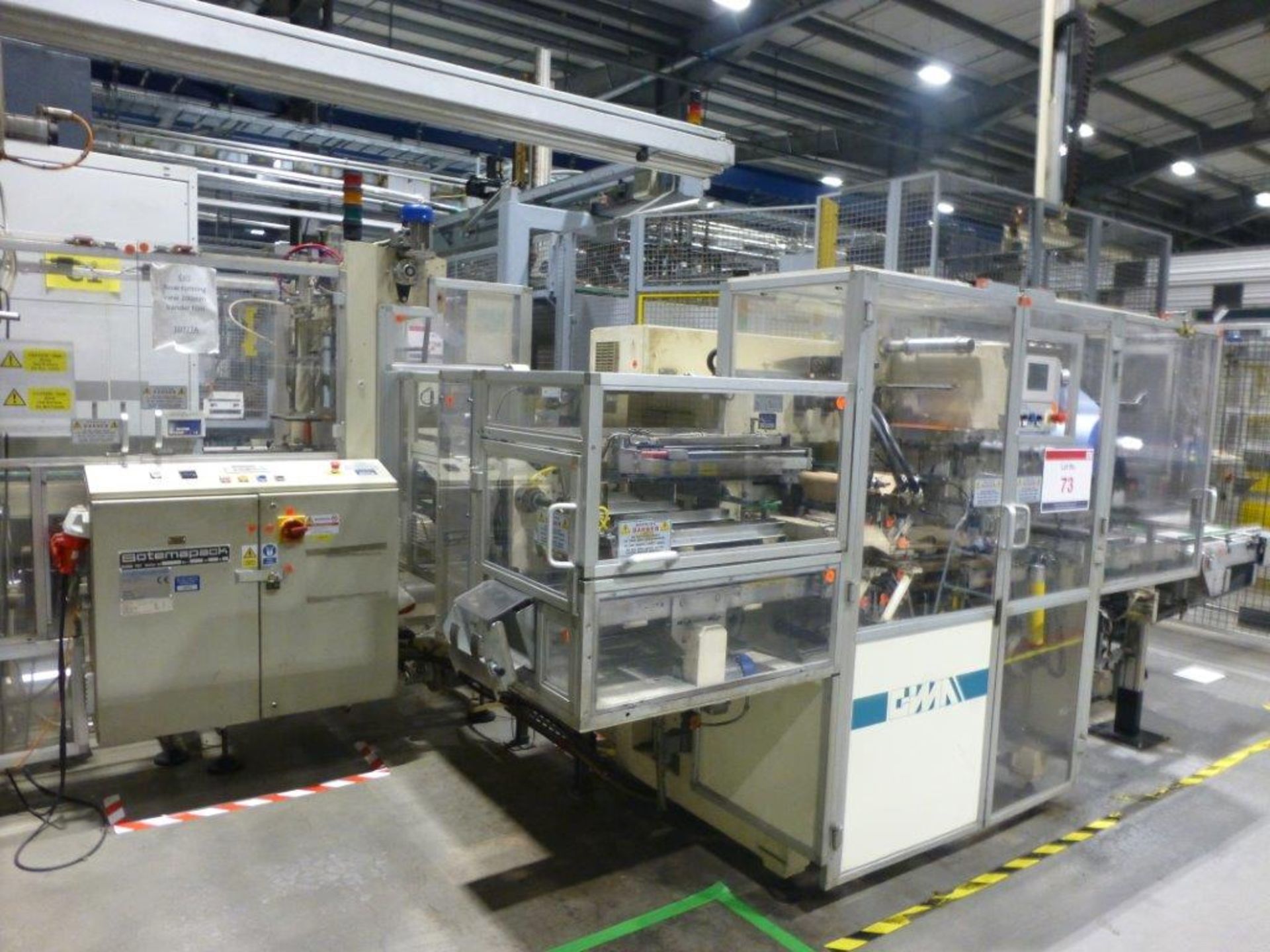 GIMA Type 884 DVD CNC Rotary Thermal Welding Machine Serial No. 88442CO (2002) with flip unit and - Bild 2 aus 4