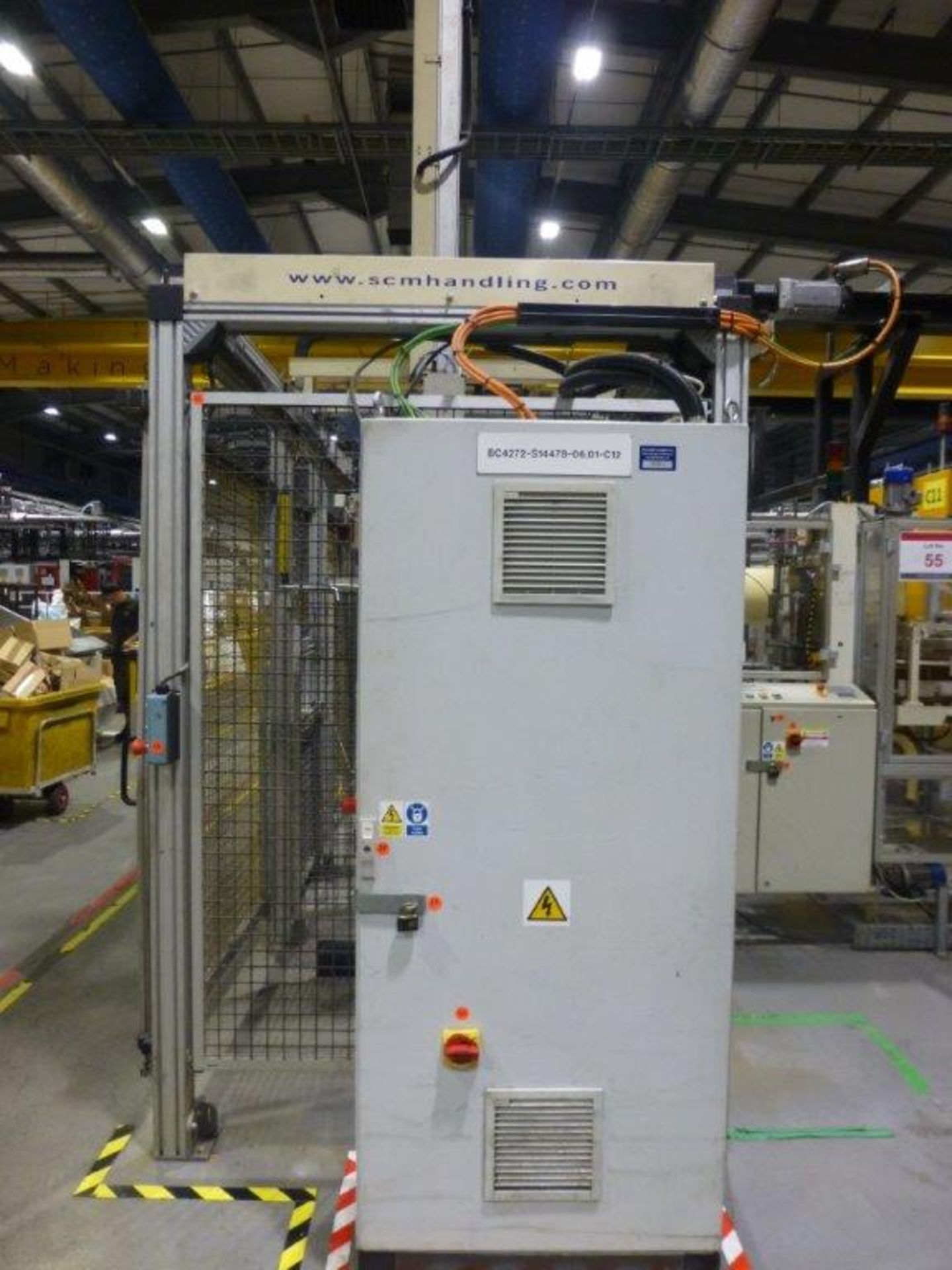 SCM Handling Twin Pallet Robot Palletiser Serial No. BC4272-SI4478-06.01-C12 with freestanding - Image 4 of 4