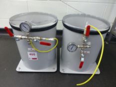 2 Easycomposites de-gassing chambers