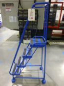 4 rise mobile access steps, 1m platform height