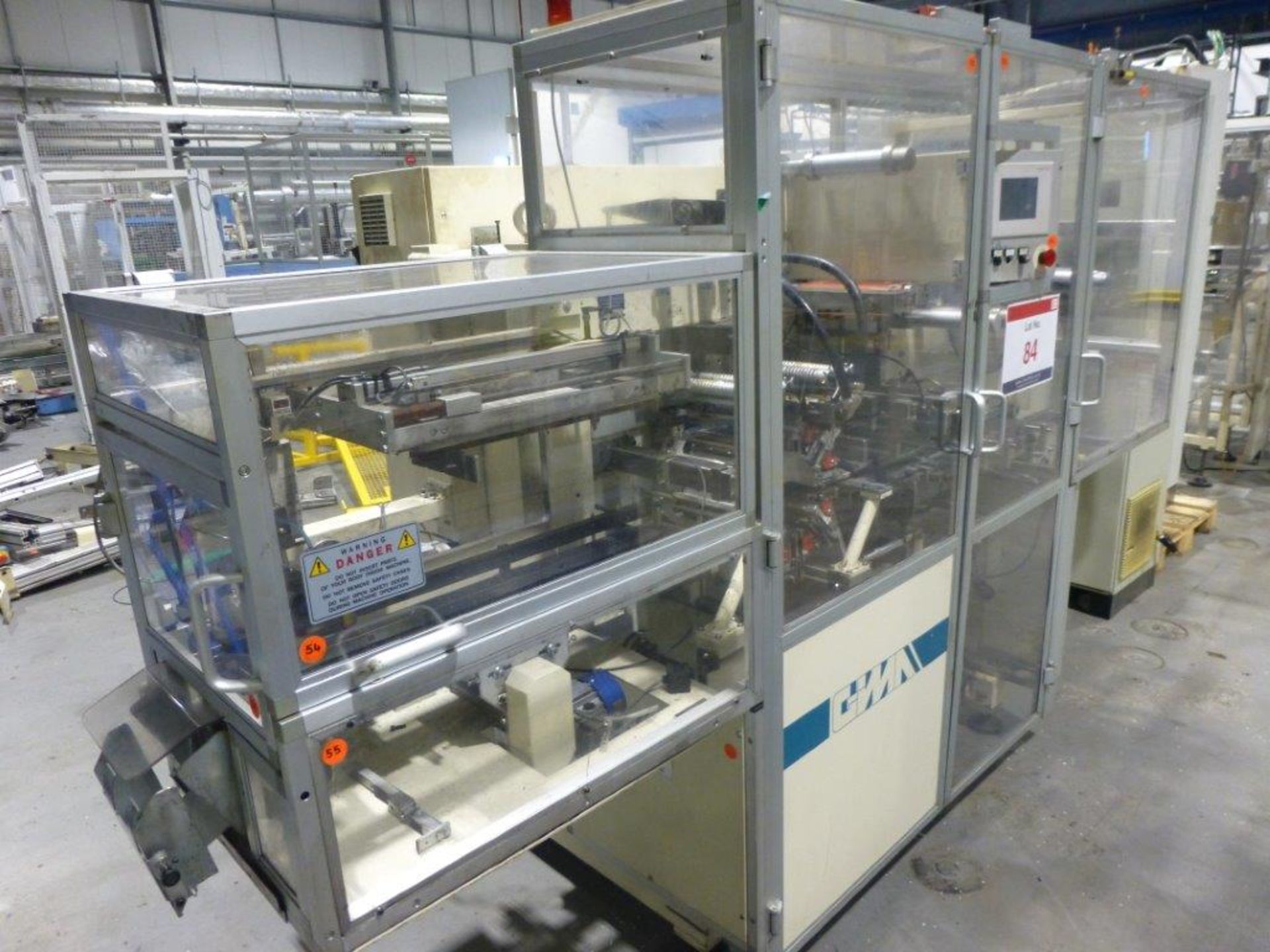 GIMA Type 884 DVD CNC Rotary Thermal Welding Machine Serial No. 88440AO (2002) with flip unit. - Image 2 of 4