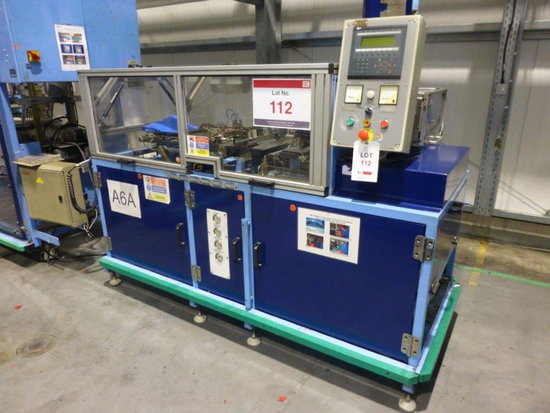 CG Automation Bobcat top/bottom case welding station, serial No.450700 (2000), plant No 10714 - Image 2 of 4