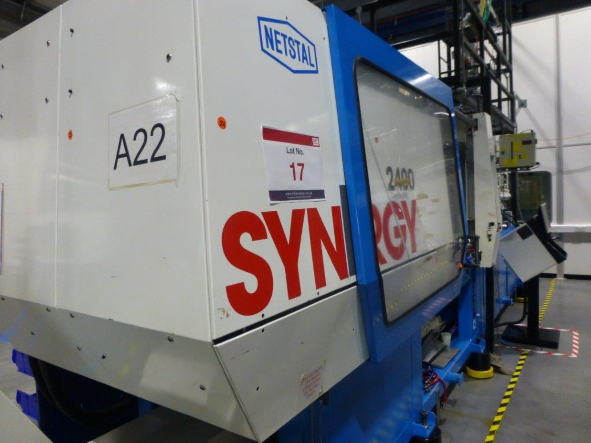 Netstal Synergy S-2400-2150 CNC Plastic Injection Moulding Machine Serial No. 9N.2004053601 (2004)