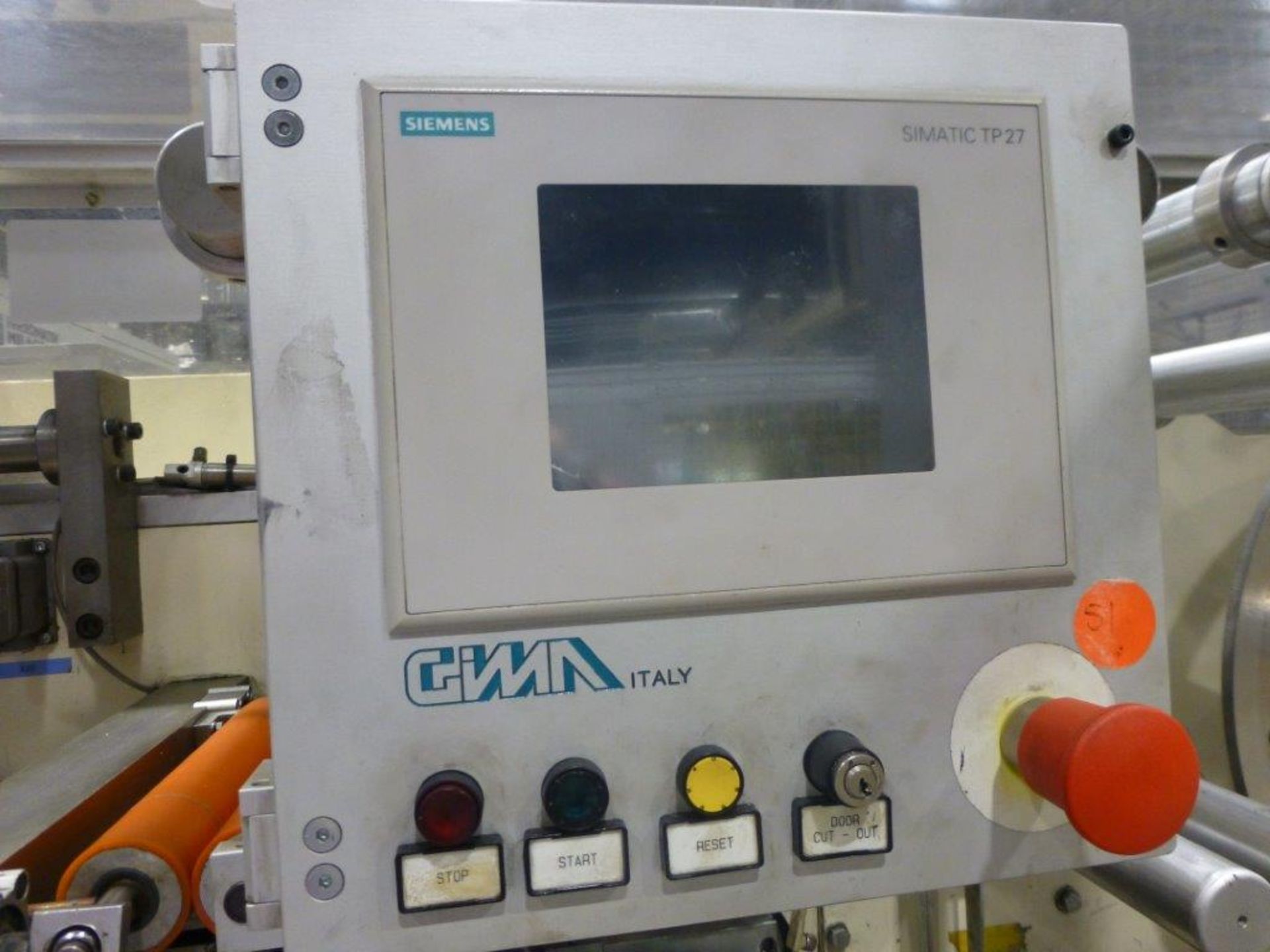 GIMA Type 884 DVD CNC Rotary Thermal Welding Machine Serial No. 88461CO (2002) with flip unit and - Image 5 of 6