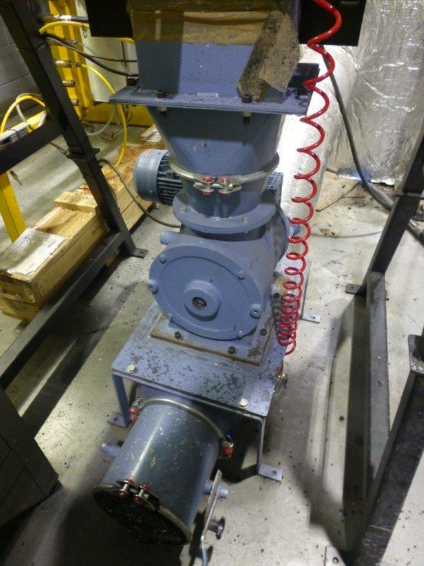 Maguire WSB-440T weighscale gravimatic blender, s/n B118471-39 (2010) with rotary discharge valve, - Image 3 of 4
