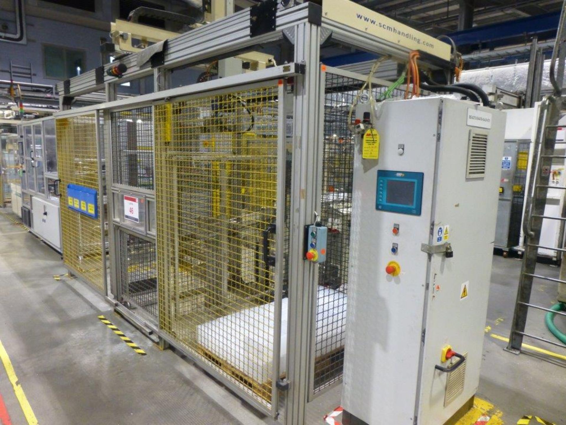 SCM Handling Twin Pallet Robot Palletiser Serial No. BC4272-SI4478-04.01-C11 with freestanding - Image 3 of 5