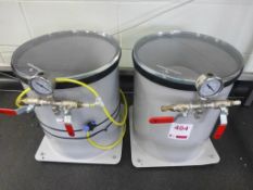 2 Easycomposites de-gassing chambers